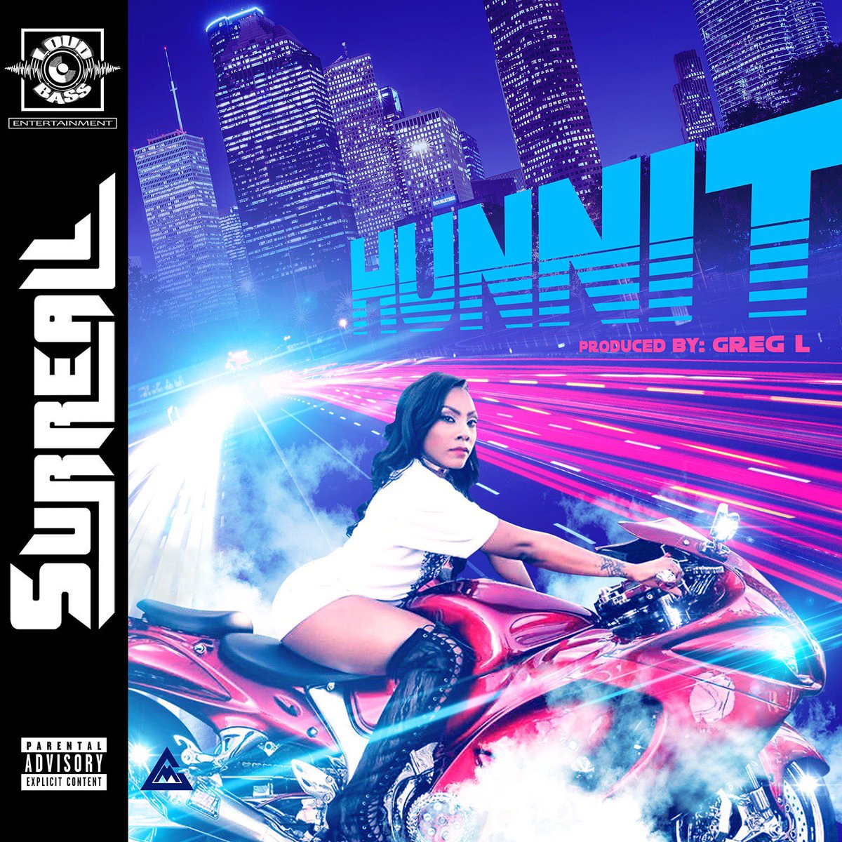 LoudBassEnt's tweet photo. #NewMusicDroppingSoon 🔥🚨🔥🚨
Artist: @surreallonline 
Song: Hunnit 💯💯💯
Produced By: @gregldagreat 
Cover Art Designed By: @collisionmagic 
Record Label: @LoudBassEnt 🏁
.
.
#Surreall
#1DameInTheGame
#LoudBassENT
#Hunnit https://t.co/QyAMQCSKgR