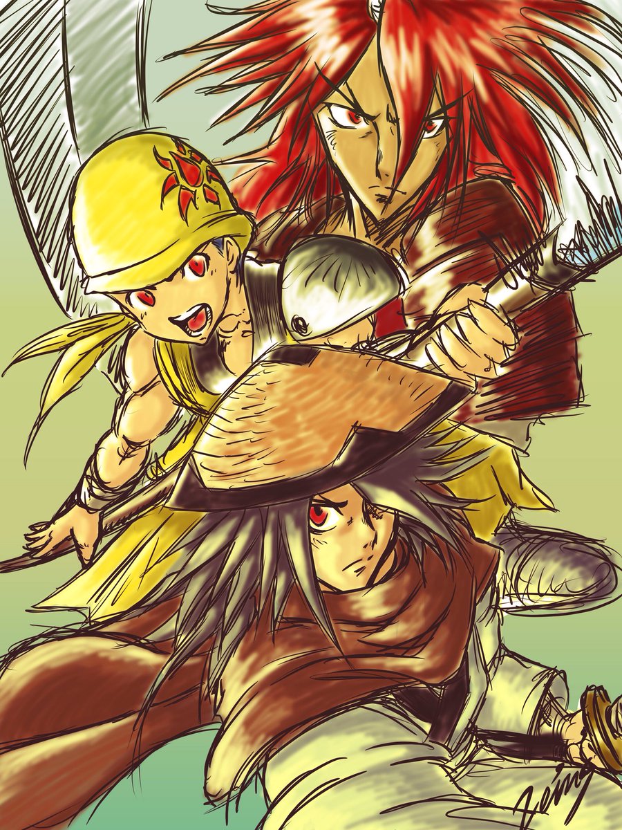 こんにちは!
(^-^)/
皆さんにとって
素敵な良い1日に
なりますように。

#過去絵
鬼仁丸を集めてみました。 