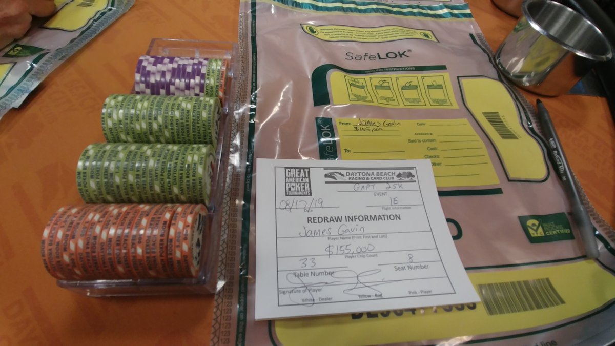 jamesjgavin's tweet photo. Bag and tag in the $25k in Daytona. https://t.co/kmaxdUmyoB