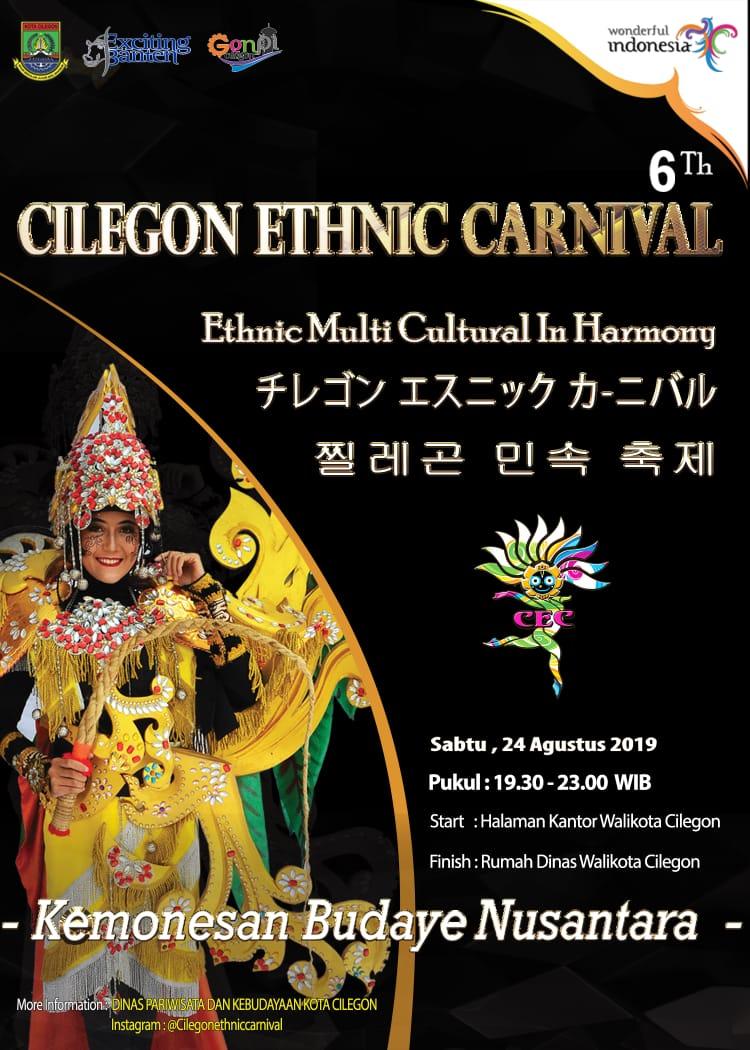 GenpiKepri's tweet photo. Halo, Sobat Wisata!! Perhelatan kesenian dan budaya #CilegonEthnicCarnival2019 (CEC) Tahun 2019 kembali digelar pada 24 Agustus mendatang di Kota Cilegon. https://t.co/jclppiOKVg