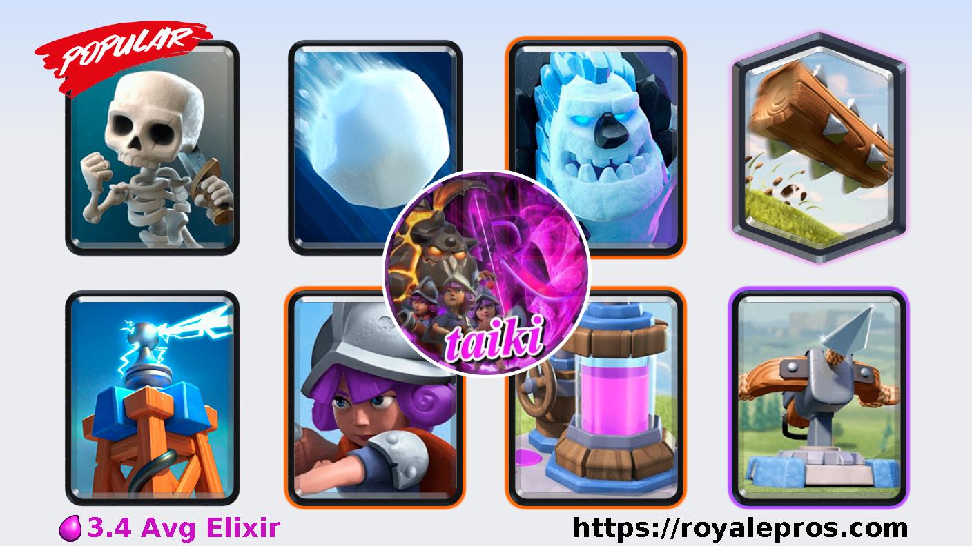 THIS ELIXIR GOLEM DECK IS THE BEST DECK EVER!!! 🎀 CLASH ROYALE