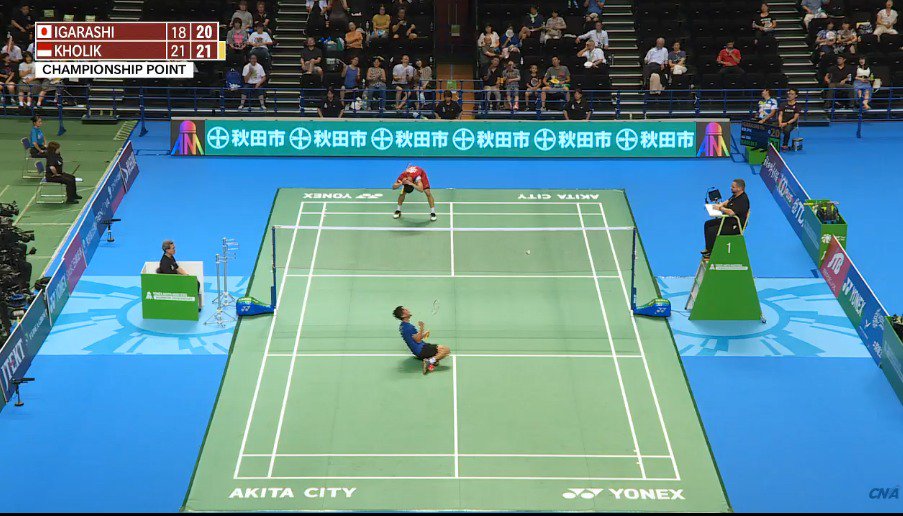 Firman Abdul Kholik meraih gelar di Akita Master 2019.