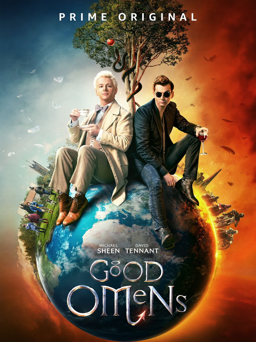 anapolax's tweet photo. Good Omens (T1, 2019)
Creador: Neil Gaiman
8'25/10 🌟
#quiénteaduce @javipalarcon

Quiero mucho a Crowley y Aziraphale (que además están casadísimos y no lograréis hacerme cambiar de opinión). https://t.co/iDOGrhtiDt