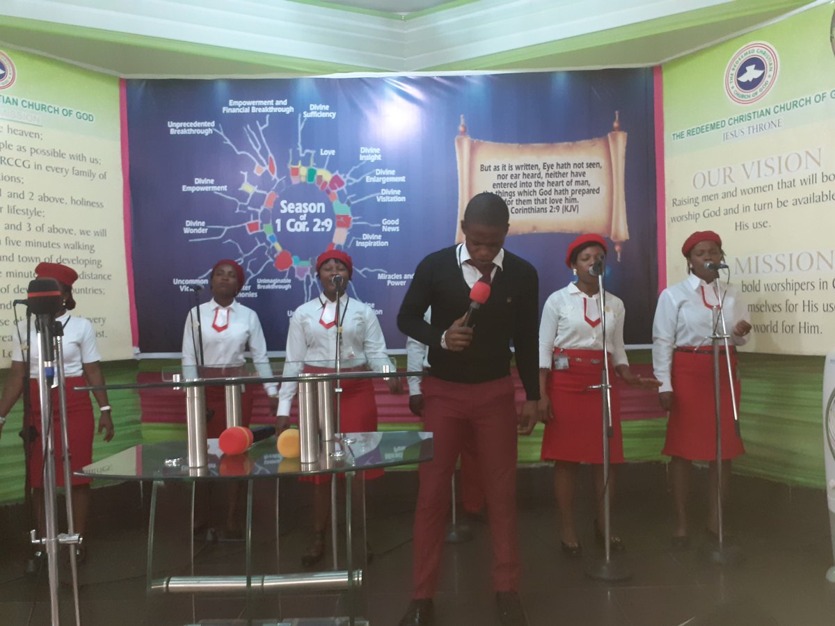 RccgJesusThrone's tweet photo. Entering into his courts with thanksgiving as VOH (Choir department of RCCG Jesus Throne) leads us into his presence with Praises and Worship
#praises
#SeasonOf1Cor2:9
#AndGodSaid https://t.co/6GvZ3uw570
