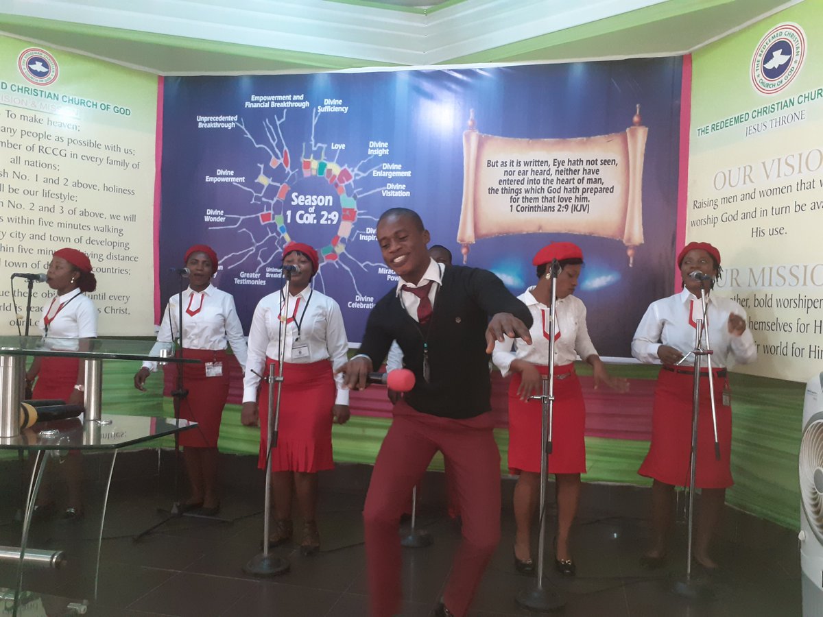 RccgJesusThrone's tweet photo. Entering into his courts with thanksgiving as VOH (Choir department of RCCG Jesus Throne) leads us into his presence with Praises and Worship
#praises
#SeasonOf1Cor2:9
#AndGodSaid https://t.co/6GvZ3uw570
