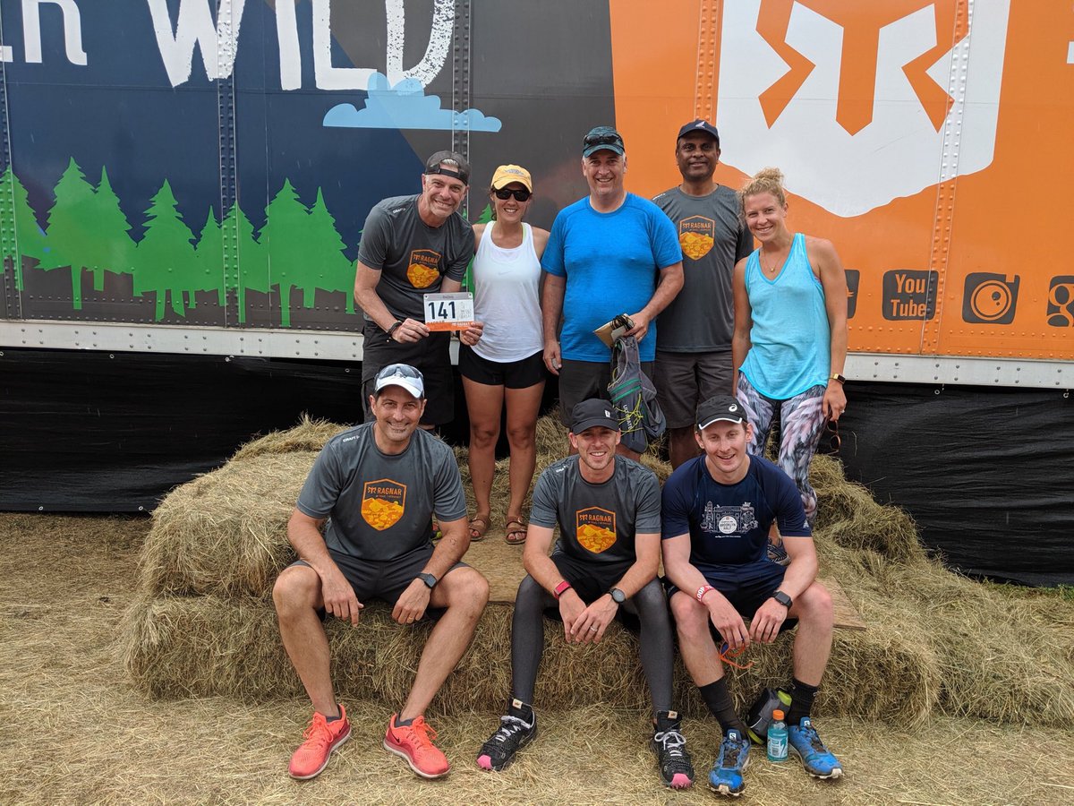 Team Bluecheese (reference to all of us being IBMers and I am from Wisconsin) finished our first Ragnar race over the weekend!!  #RAGNAR. Loved the fun and the friendships we strengthened. This week is “quad healing” week. #klamping
