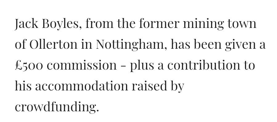 to what extent had this commission helped remove barriers to entry for working class people? central accommodation at the fringe is at least £1000. chortle provided a £500 for a month& #39;s work and then raised a grand total of £75 for him to find accommodation.