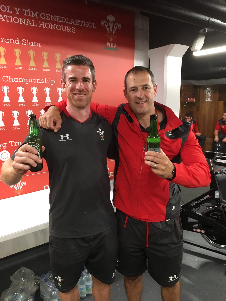 JMilesPT's tweet photo. @SeagullRugby @Eifion_Roberts a couple of Seagulls celebrating a great win yesterday! https://t.co/MqO8ocM3Lh