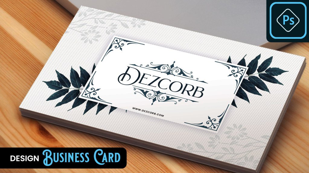 Dezcorb's tweet photo. How to Design Vintage Business Card in Photoshop CC 2019 | Tutorial | Front Side https://t.co/hb5KJzXS1Y https://t.co/vE4Tz3IA3t