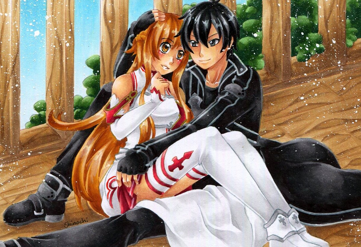 Shino_Yuuta's tweet photo. Some aceo commissions :)
.
.
.
.
#aceo #atc #sao #swordartonline #persona #persona4 #p4 #ffvii #ff7 #finalfantasy #kirito #asuna #chie #yu #cloud #aerith #commission #manga #art #drawing https://t.co/swNfnk05hd
