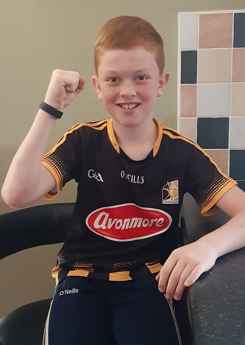 SheehyMarian's tweet photo. Eoin Murphy, Doon, Co. Limerick @DoonGaaClub supporting Eoin Murphy, @eoinscruff Kilkenny  in All Ireland hurling final today.  @LimerickCLG @KilkennyCLG @TomTompmurphy @RichieEnglish @CrokePark 
Up the cats!!! https://t.co/8bk0gI1Ybc
