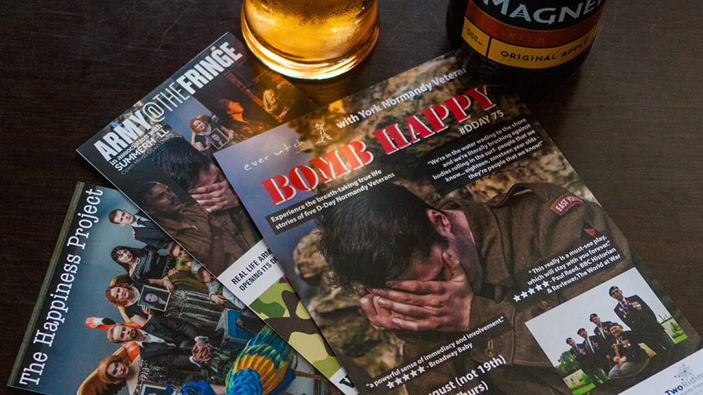iainwaugh's tweet image. If you are looking for some inspiration for shows. Go check out @ArmyatTheFringe Venue 210

#BombHappy powerful and emotional.

 #MakeYourFringe #EdFringe19 
@ArmyatTheFringe