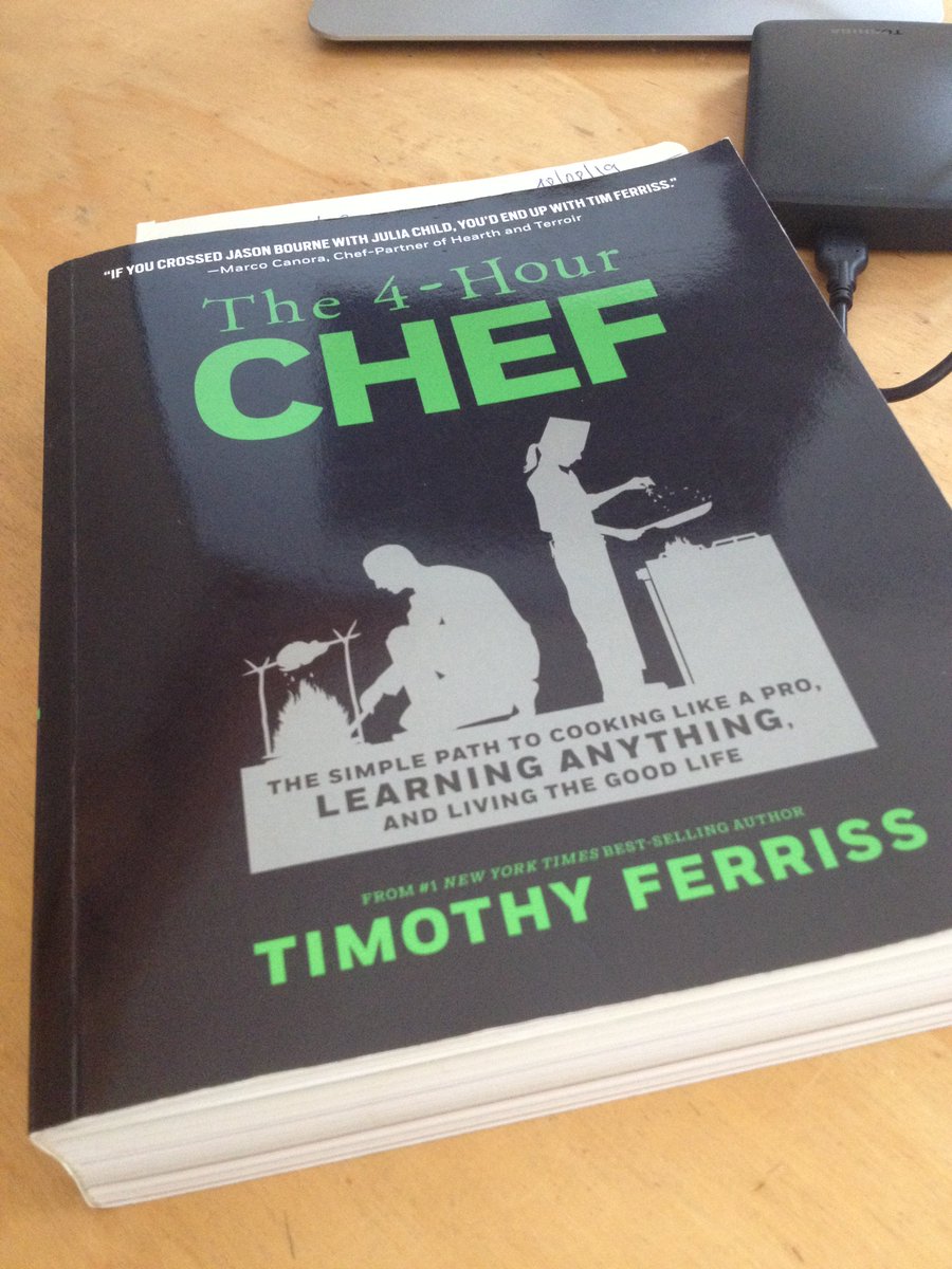tilmankoeneke's tweet image. Always a good read: Tim Ferriss's 4-Hour Chef #sunday #timferriss #8020 #4hourchef