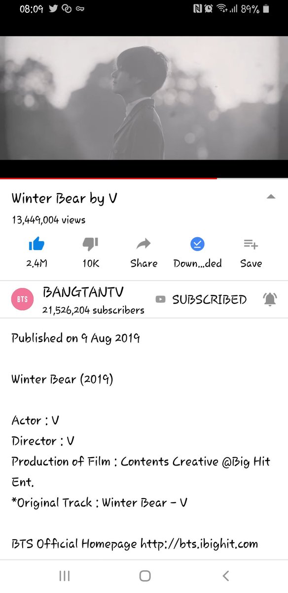 Mum23ks's tweet photo. @winterVerry1230 Already on it in the UK this Sunday morning. What better way to start the day?

#BTS #BTSARMY #Taehyung #btsv #streamsingularity #WINTERBEARBYV https://t.co/0t9asRgrwB
