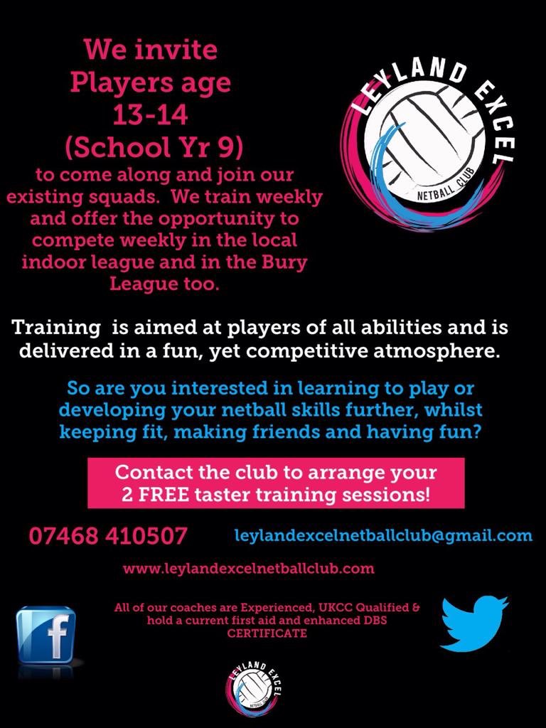 leylandexcel's tweet photo. Inspired by the World Cup? then come along #DontMissOut 🖤💗 https://t.co/cb9u4KKY0q