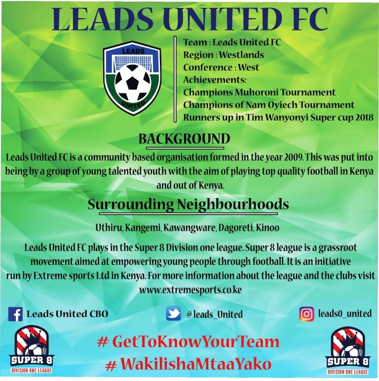 super8kenya's tweet image. Ready for some breathtaking grassroots football action?

Get to know some of the team&apos;s playing in today&apos;s Super Sunday.

#WakilishaMtaaYako | #StopRadicalization