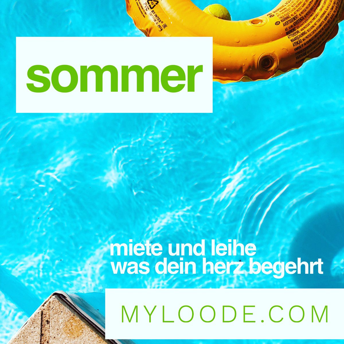 myloodecom's tweet photo. Endlich wieder #Sommer. Genießt euren #Sonntag und die #Sonne. Ab morgen könnt ihr euch wieder überlegen was ihr verleihen möchtet. 

Los,probiert es auf https://t.co/mSVO53eLhs aus.👍

#berlin #germany #myloodecom #hamburg #münchen #nürnberg #bayern #koeln #fürth #frankfurt https://t.co/SJFjCcYsLo