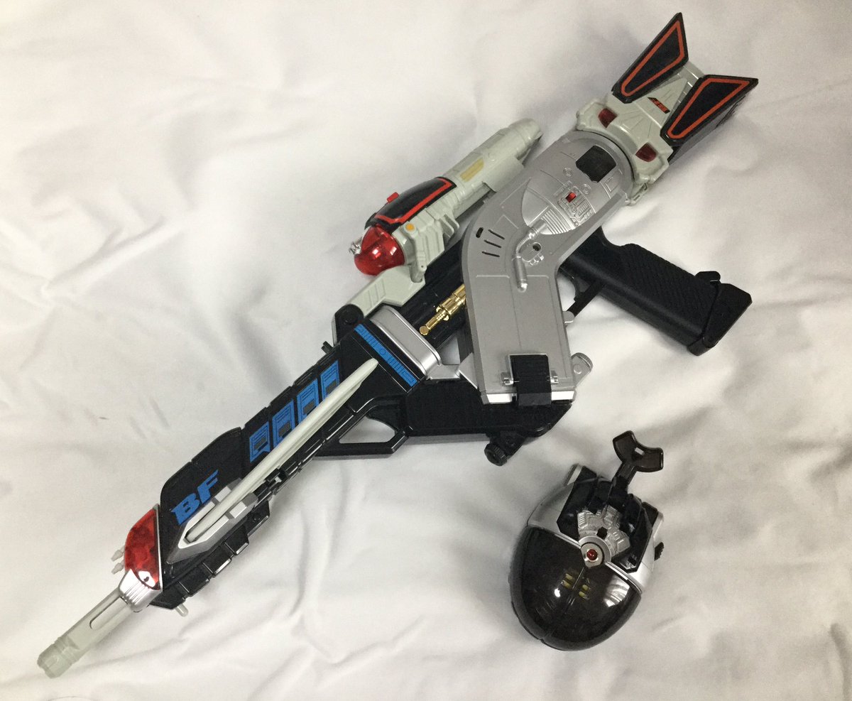 ビートアームズセットを開封してインプットカードガンとの合体 