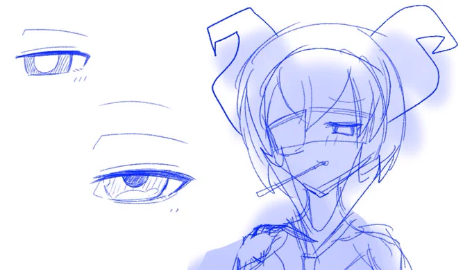 半目っていいなぁとかなんとか 