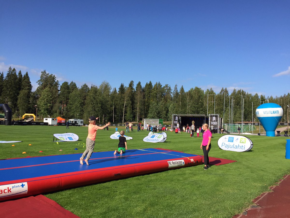 What a day! Valtteri Bottas Duathlon has started! #vbd2019