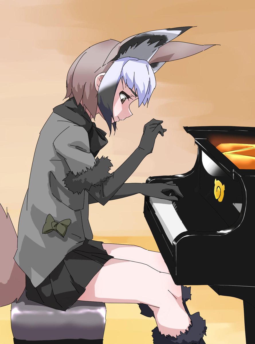 「オオミミギツネ 」|田名部のイラスト