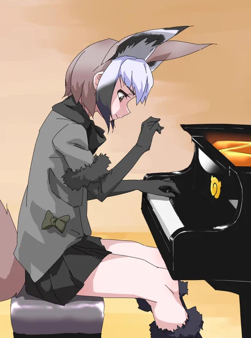 オオミミギツネ 