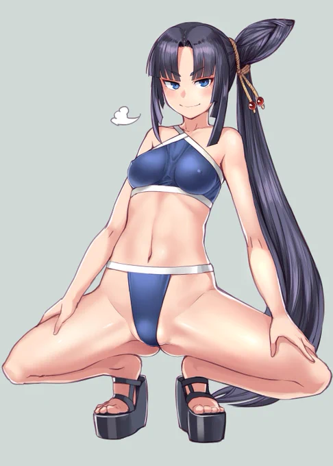 水着武蔵以降なんもでないので
はずかしげもなく蹲踞ポーズする牛若ちゃんかいた 