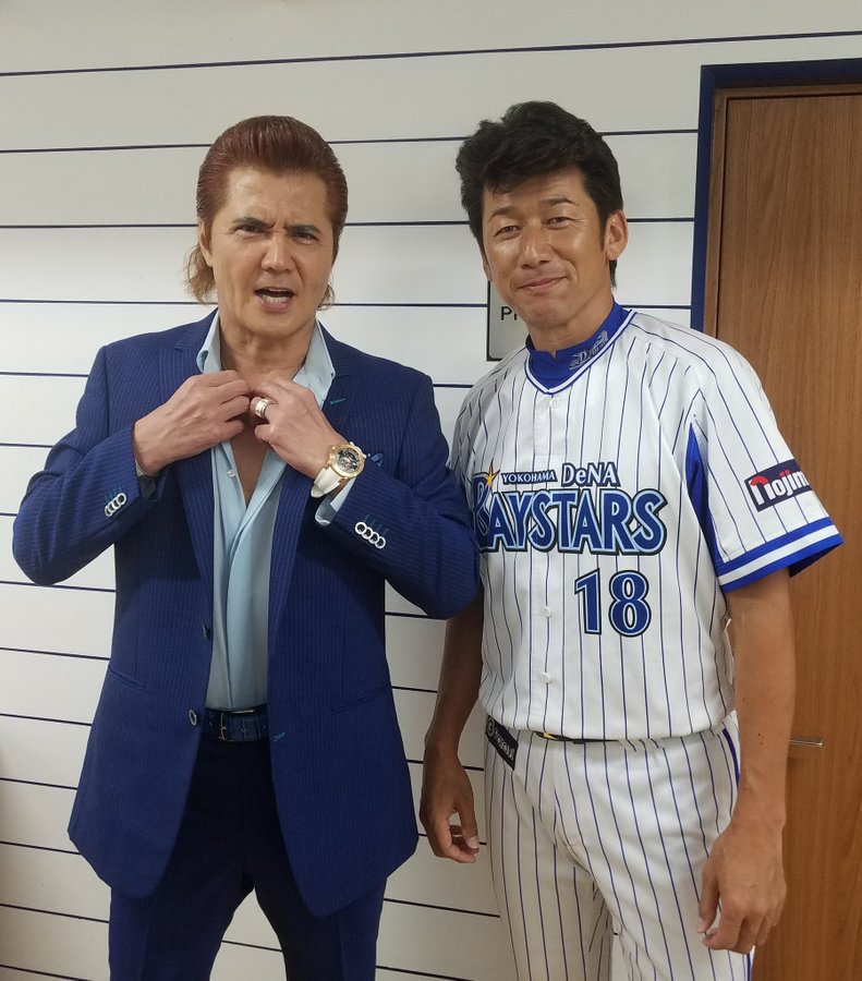 Dena三浦コーチと竹内力さんの貴重な2ショットに感激の声 かっこいいな Full Count 2