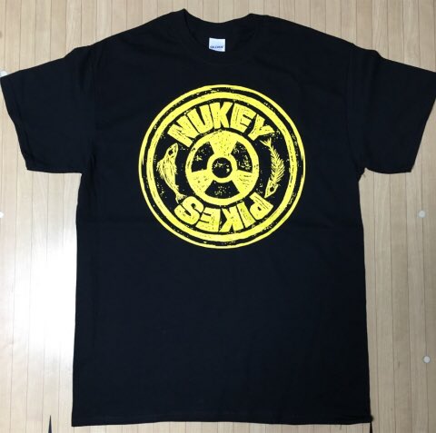 NUKEY PIKESのTシャツのご予約は明日19日お昼12時までです。 下記の