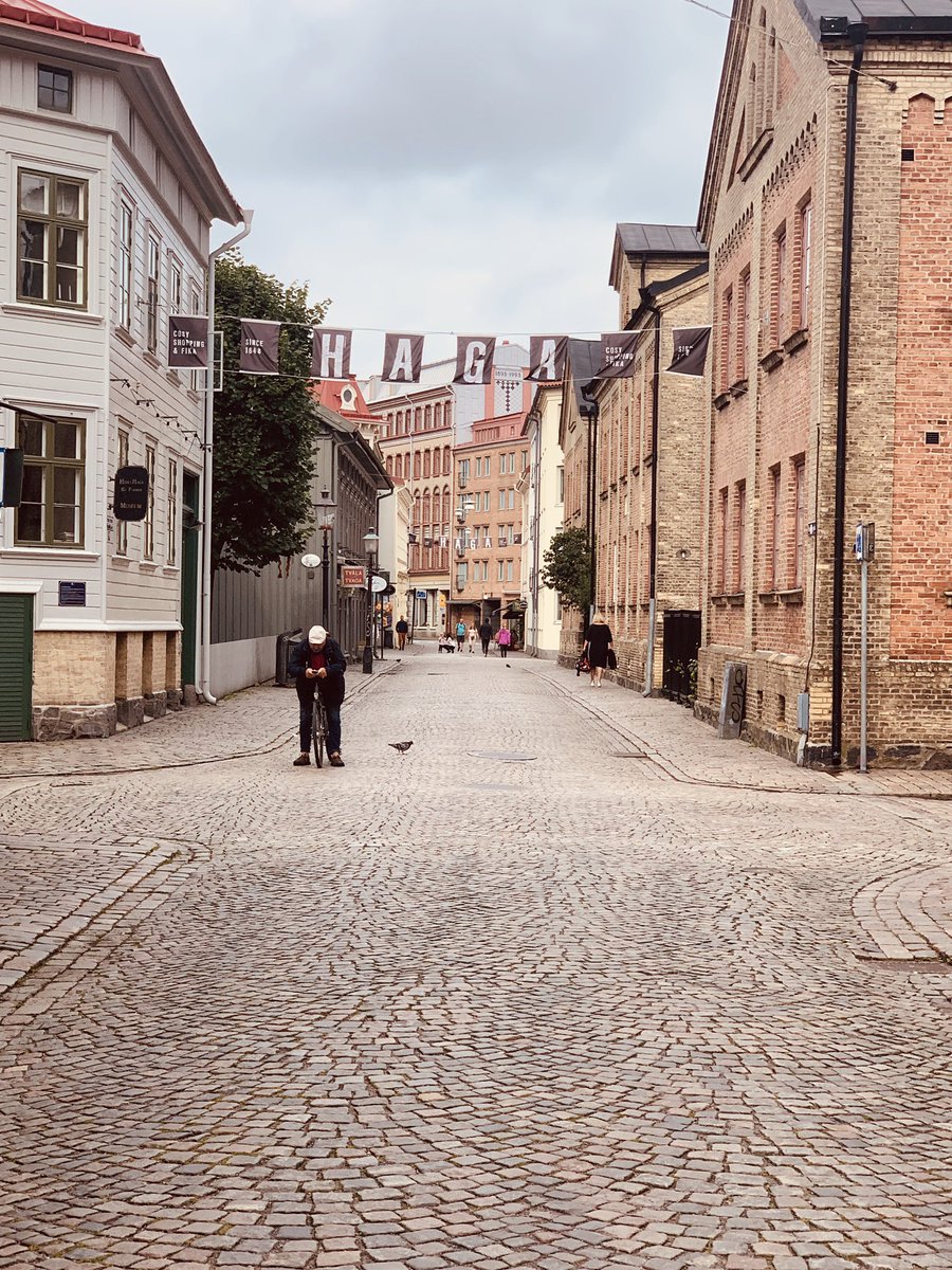 e_hookham's tweet photo. Love the Haga district in Gothenburg, full of cosy cafes and cobbled streets to get lost in. #carfree #gothenburg #madeforpeople https://t.co/Ntv2rNFHmG