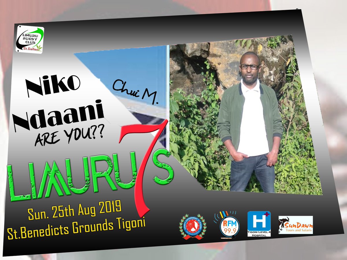 LimuruR's tweet image. #Limuru7s
