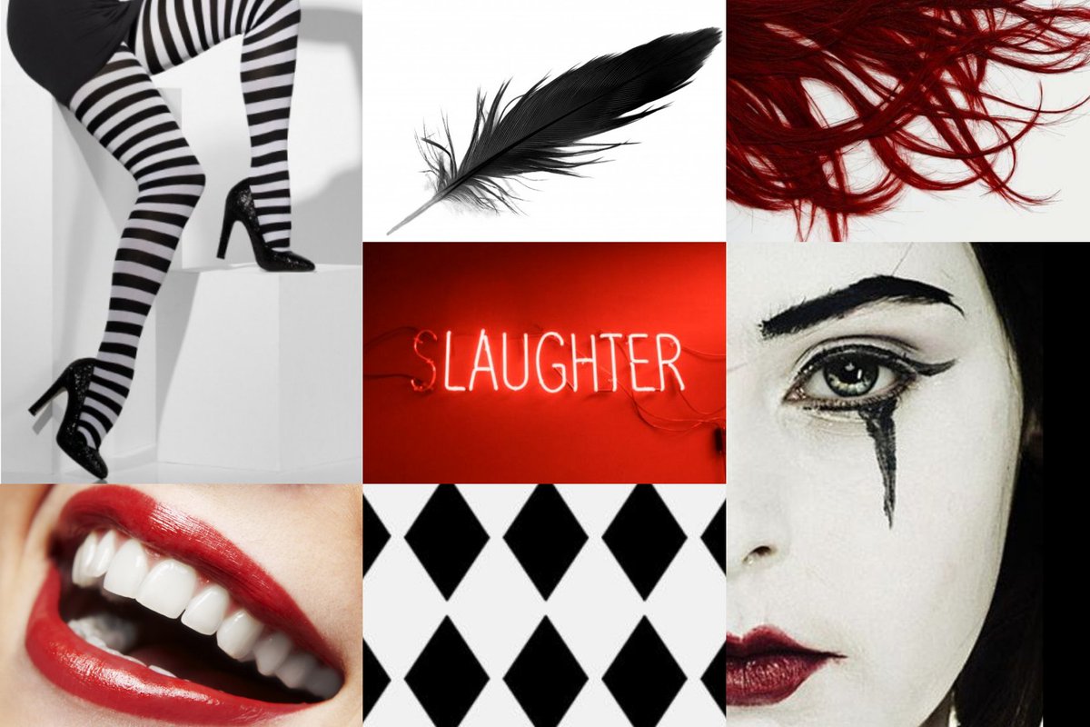 EvilPierrette's tweet image. ━ OC
━ Insane, sadistic, ruthless
━ Henchwoman of the Joker
━ Speciality: Tickle Torture

━ Crossovers welcome
━ Serious and descriptive writer
━ Dark and mature content
━ No lewd, please!

Penned by #ᴠɪᴏʀᴀ

#DCRP #GothamRP #BatmanRP