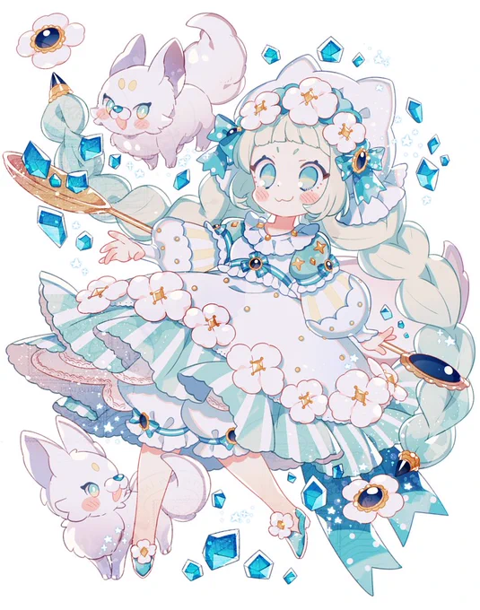 しろきつね 