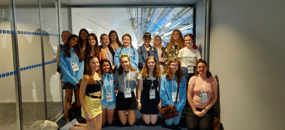 LboroHSPhysics's tweet photo. Visiting CERN! #CERN2019 https://t.co/820nTYawTD