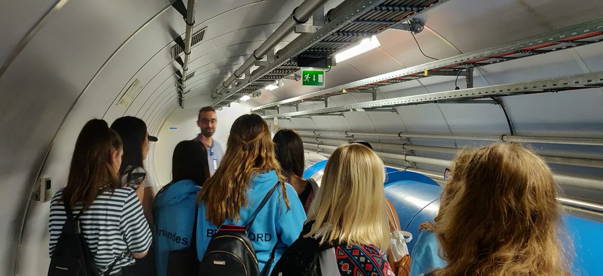 LboroHSPhysics's tweet photo. Visiting CERN! #CERN2019 https://t.co/820nTYawTD