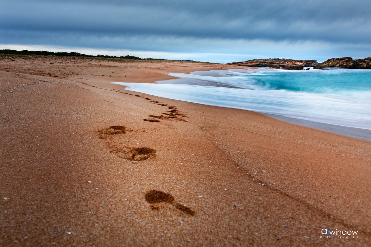 akwindowphoto's tweet photo. ----Footprints in the Sand----

Beachport, South Australia.

#Tamroncreates #limestonecoast #beachport https://t.co/FF32runo7y