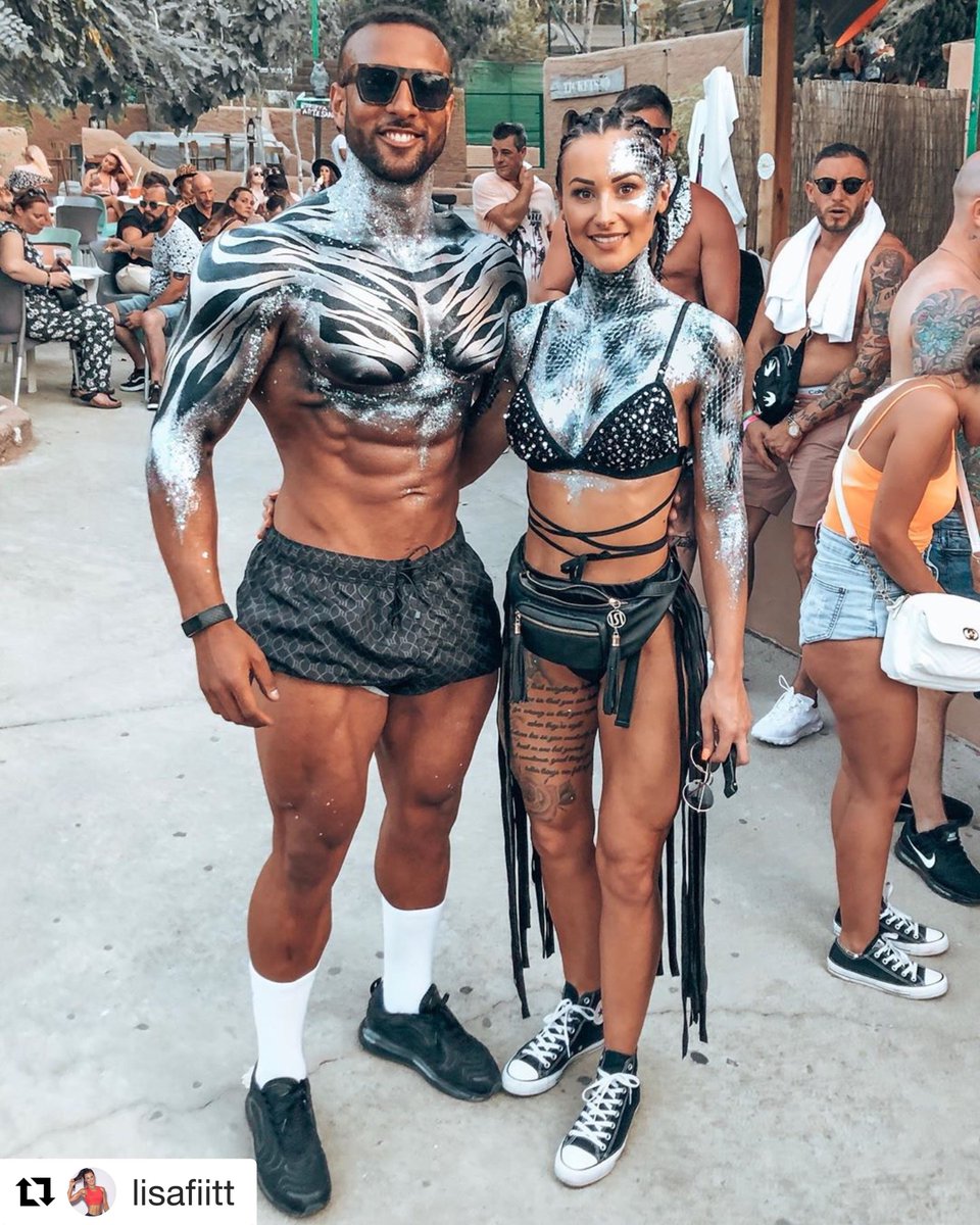 KISSMYFAIRYIBIZ's tweet photo. How was this one week ago already???
We love seeing these guys in Ibiza - The absolutely gorge (inside and out) @LisaFiitt & @RomaneLanceford looking UNREAL for @thezooproject
For last minute paint appointments today
๐+34 971 80 35 61
#thezooproject #ibiza2019 https://t.co/J0Eqm16yA2