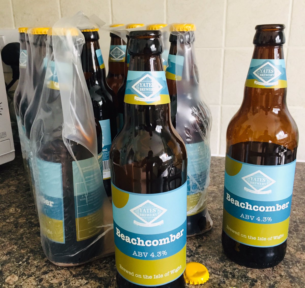 Oh I do like to be beside the seaside with a little tipple <a href="/yatesiowbrewery/">Yates IOW Brewery</a>