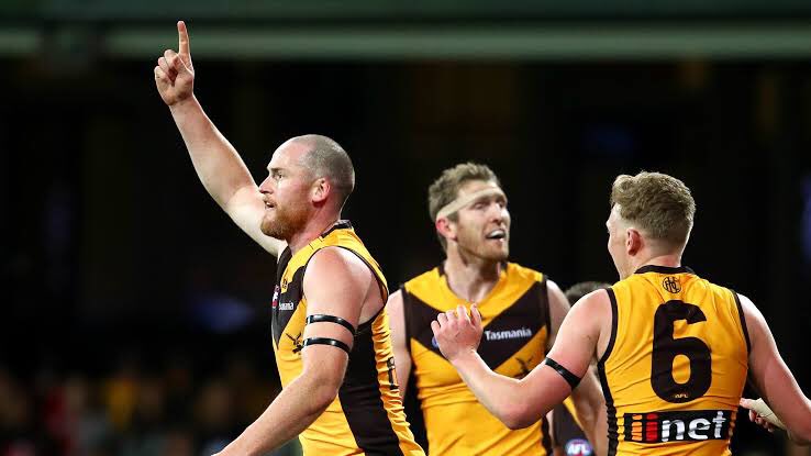 All4OnePodcast's tweet photo. A phenomenal curtain call befitting of a phenomenal career and contribution to @HawthornFC. Thanks for it all @JarrydRoughead2.
#ThanksRough https://t.co/YwHrEAfCok