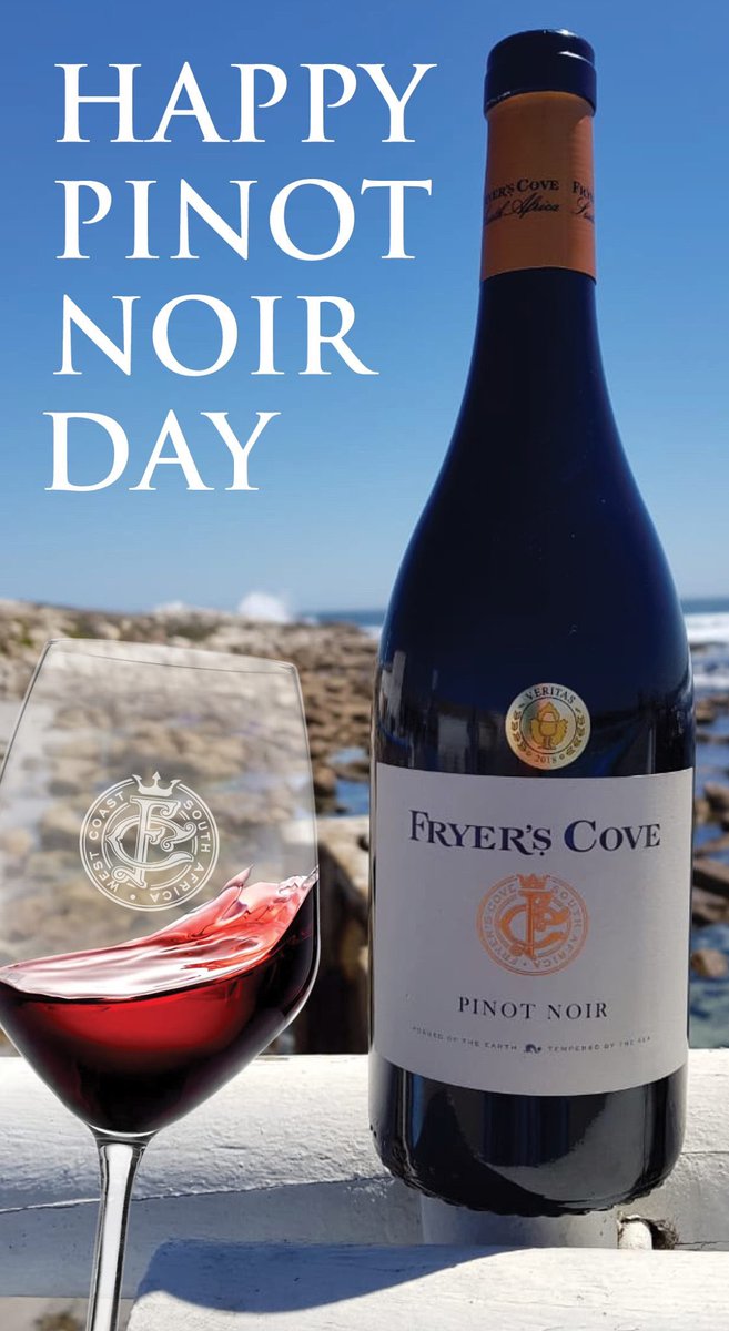 Come and enjoy some (really good) Pinot Noir today. We're open!