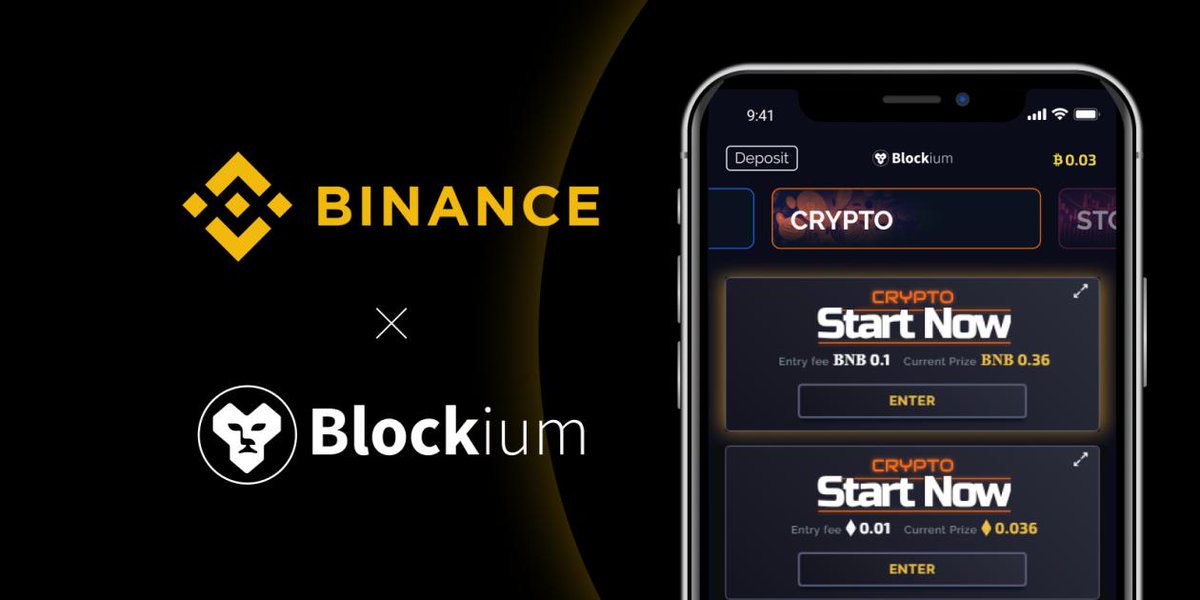 Blockium_io's tweet photo. #Binance + #Blockium integration done โ๏ธ
Binance exchange coins coming to Blockium competitions as well as #BNB BNB currency balance added to Blockium users to be used for competitions. https://t.co/uLKefhBKJh