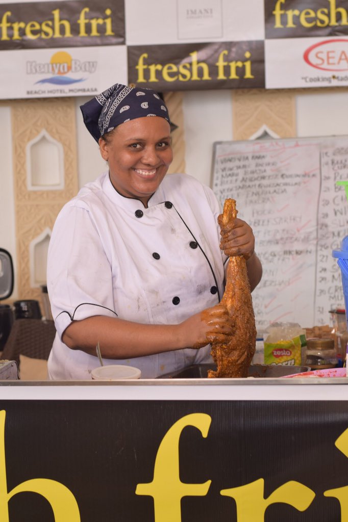 foodsnfoodies's tweet photo. Chef Maliha broke the record!!!! She did that in the morning and I am super happy for her. She is not stopping though, her target is 75 hours of non stop cooking. https://t.co/TTYfcYdPBN