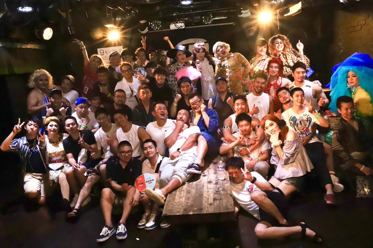 ゲイスパイラルと昭和ナイト、みなさま遊びに来てくださって本当にありがとうございました！久しぶりにお会いできた方が多くて嬉しかったです！
またみなさまにお会いできることを楽しみにしております！