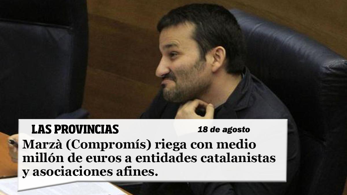 Fginer's tweet image. Que Compromís subvencione entidades pancatalanistas con el dinero de todos es lamentable, pero ya no es noticia, es su hoja de ruta.

El artículo 3 de 'el BLOC' (partido mayoritario de la coalición), habla de 'países catalanes' y 'alcanzar la plena soberanía nacional'.
🤷‍♂️🤷‍♂️🤦‍♂️🤦‍♂️