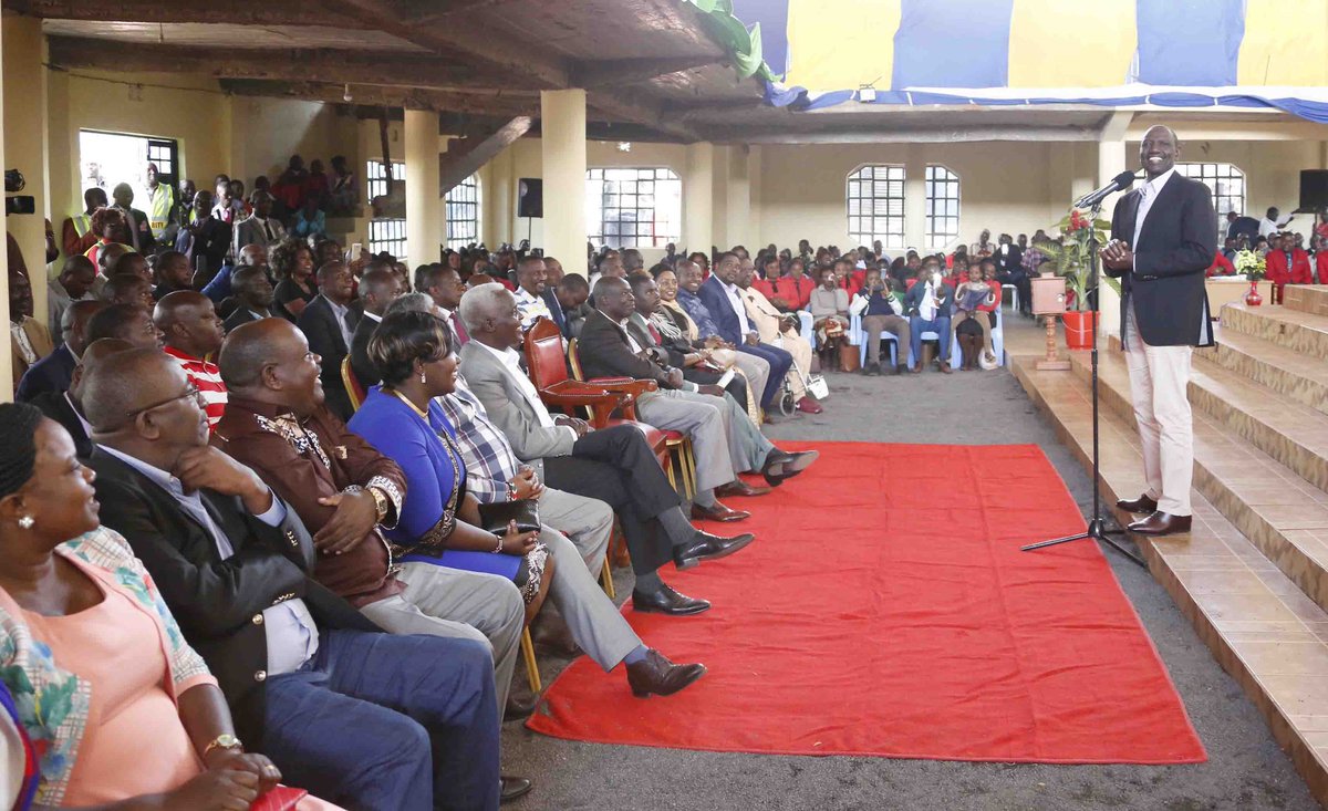 During Sunday service at the End Time Restoration Worship Centre Ruiri, Buuri, Meru County.