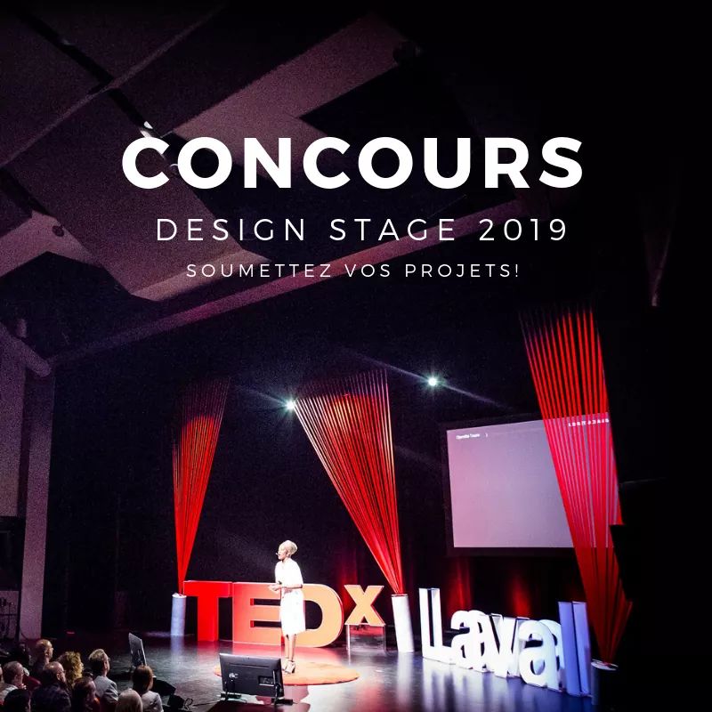 TEDxLaval's tweet photo. *** CALL FOR PROJECTS *** 
Take part in the creation of the scene of tedxlaval 2019! Create an innovative and inspired stage design that will will theme 2019 : Latitude &amp; Comotion!
Info: https://t.co/NP4JlLszu5
Deadline to receive projects: September 6th, 2019. https://t.co/zAIleChR8O