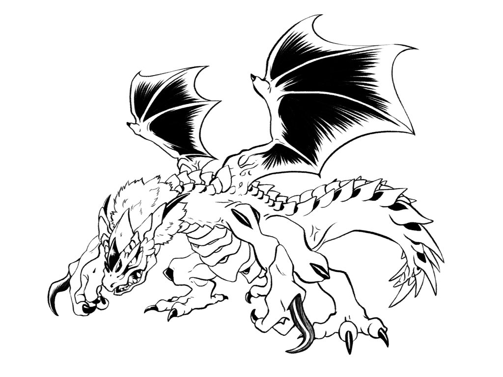 1 2年前のモノトーン絵 なぜかデジモン多し 雲丹海苔 の漫画 1 2年前のモノトーン絵 なぜかデジモン多し 雲丹海苔 の漫画