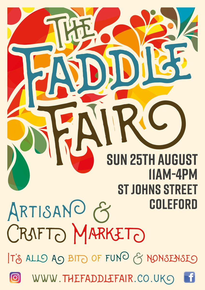 Designed By Dennis (@dsignedbydennis) on Twitter photo This time next week I'll be <a href="/FaddleThe/">The Faddle Fair</a> come down and see some great local business. Was great fun last time and can't wait for this one. #thefaddlefair #faddlefair #coleford #forestofdean #deanwye #MyHighStreet #deanwye This time next week I'll be <a href="/FaddleThe/">The Faddle Fair</a> come down and see some great local business. Was great fun last time and can't wait for this one. #thefaddlefair #faddlefair #coleford #forestofdean #deanwye #MyHighStreet #deanwye