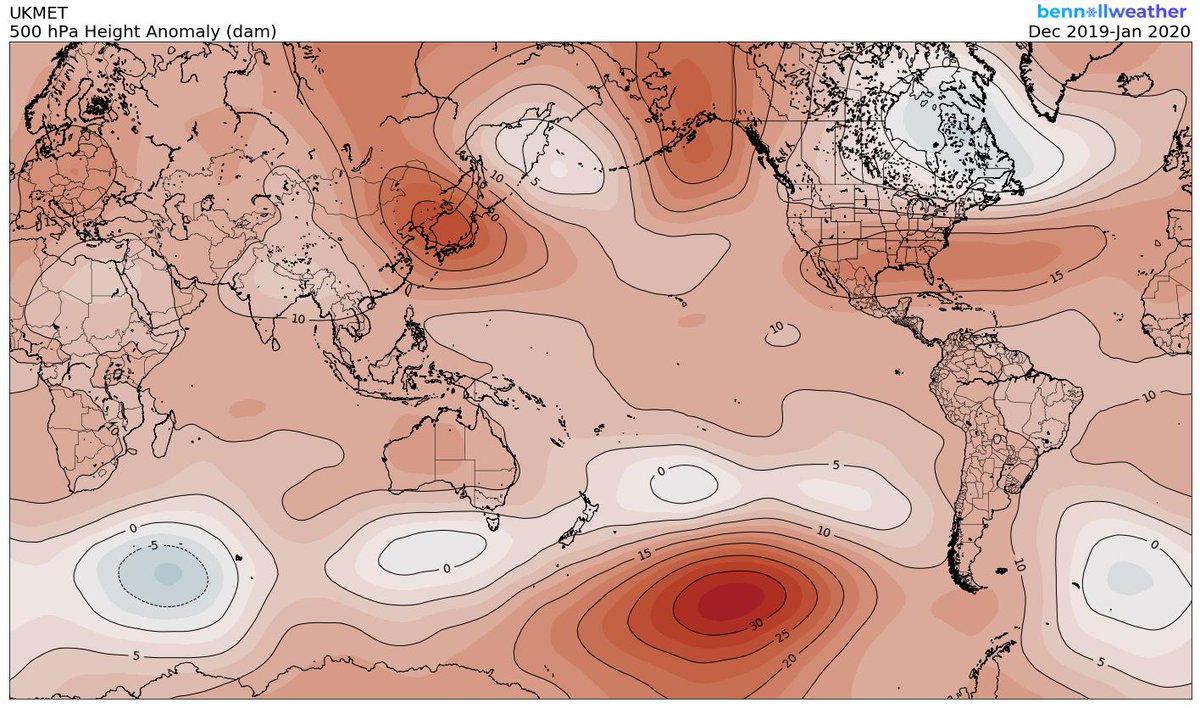 BenNollWeather's tweet photo. Winter 2019-20 from 4️⃣ different climate models 👀

Common features: ridge in NW North America, trough in north Pacific, ridge in eastern Atlantic, ridge in Russia.

☑️ My maps are free to share or use in your client reports! https://t.co/LFPMiykGKq