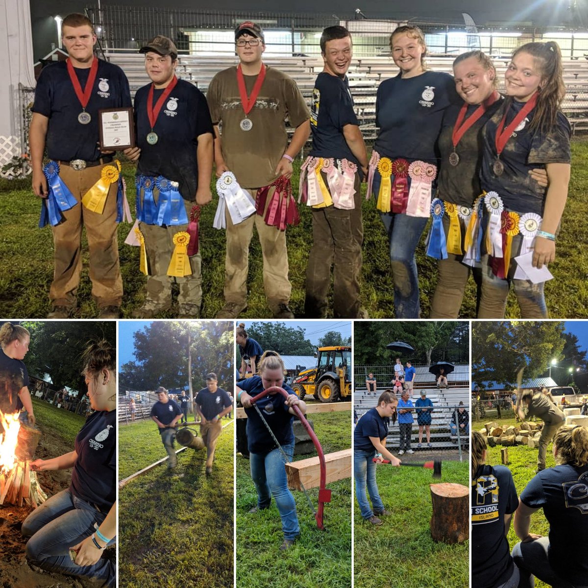 MrsHaberek's tweet photo. Exceedingly proud of these #charihoffa members for CRUSHING their goals at the @RhodeIslandFFA contest on Saturday! @CharihoRegional @CHARIHOtech https://t.co/ikE60oM5ZJ
